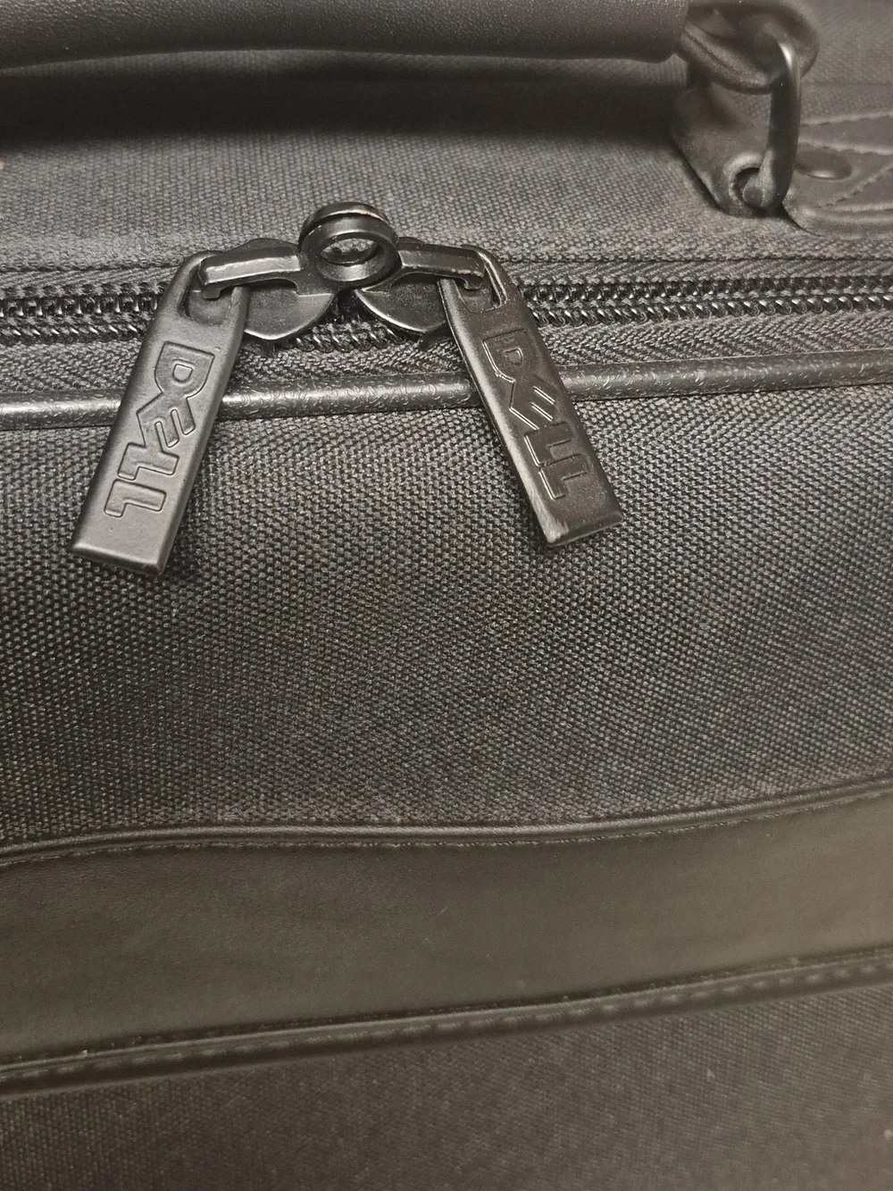 Black Laptop Messenger Bag - Dell